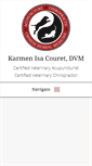 Mobile Screenshot of karmencouret-dvm.com
